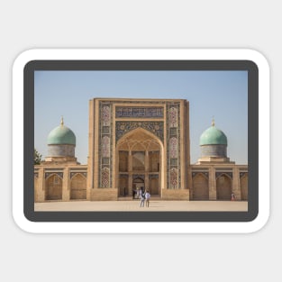 Uzbekistan. Tashkent. Hazrati Imam Complex. Sticker